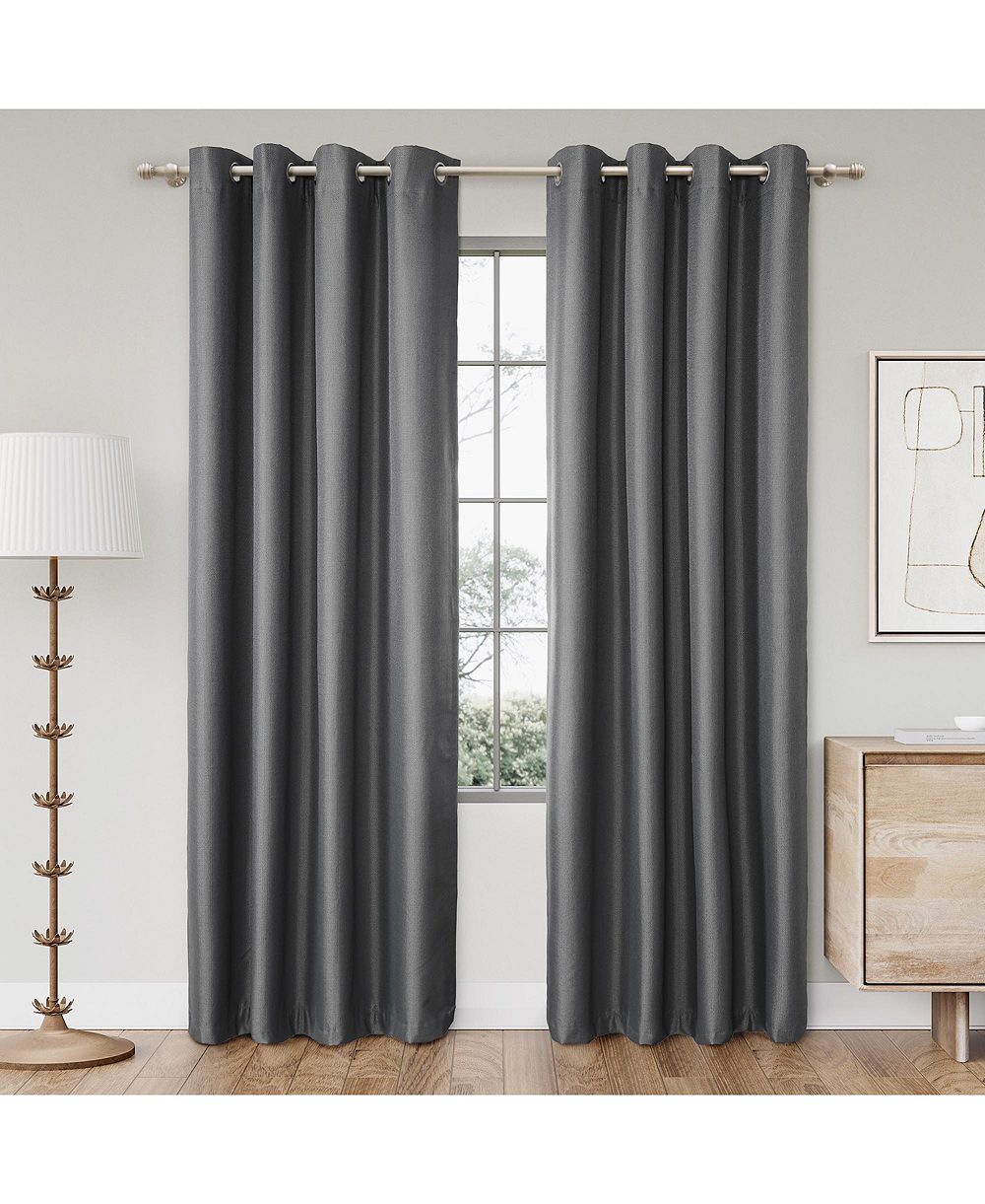Шторы Awesome Home Textured Blackout Grommet Pair