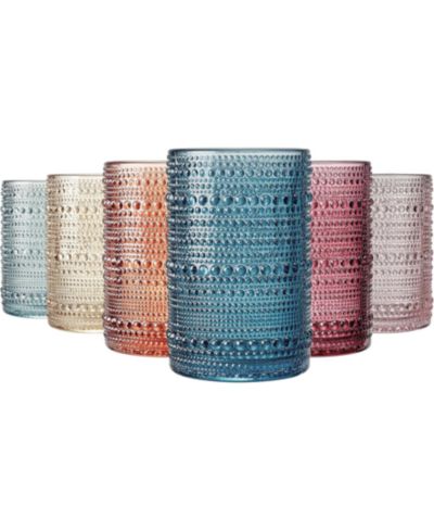 Набор бокалов для коктейлей The Wine Savant Beaded Highball, 6 шт.