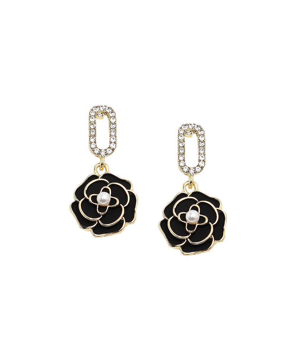 SOHI Женские серьги Rose Drop