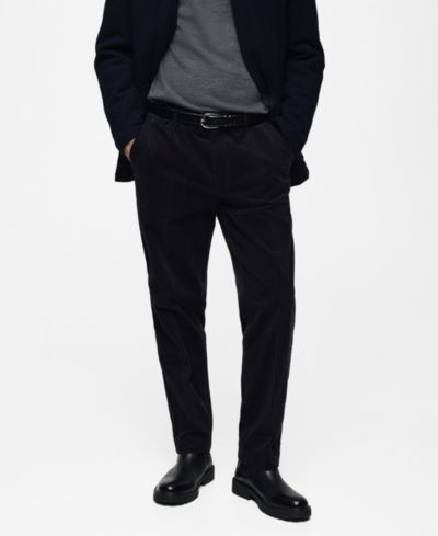 Mango Мужские брюки из вельвета Slim-Fit