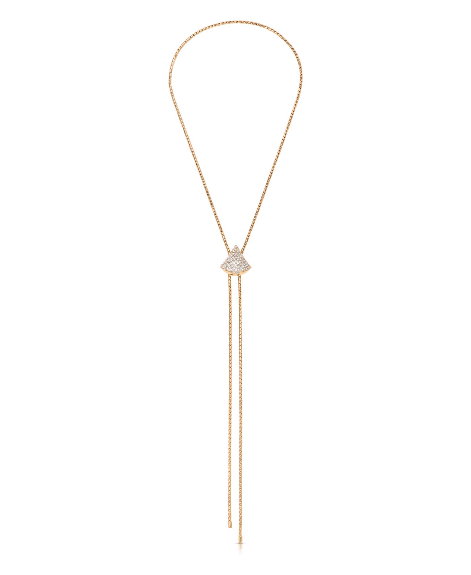 Подвеска Ettika Pave Shine Bolo