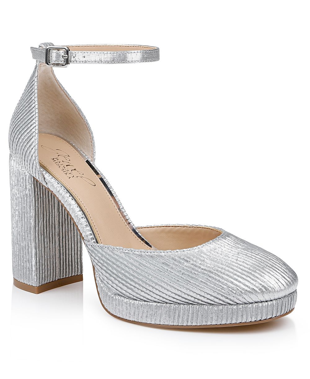 Jewel Badgley Mischka Women's Stephanie Closed Toe Platform Pumps