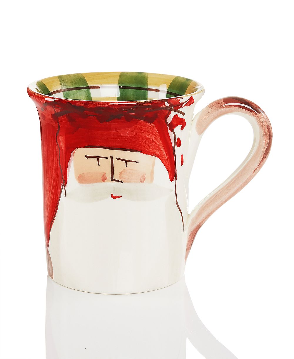 Кружка Vietri Old St. Nick Red Hat