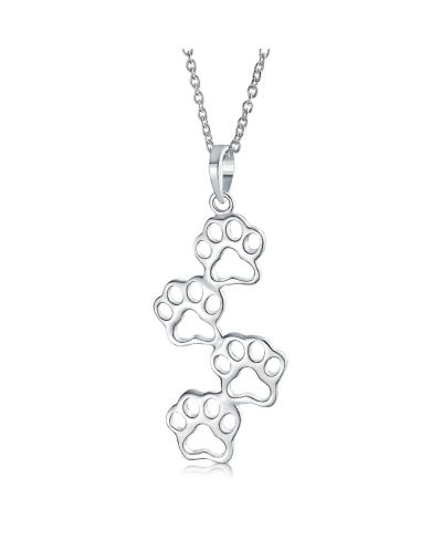 Bling Jewelry кулон-подвеска с лапой животного из серебра.925
