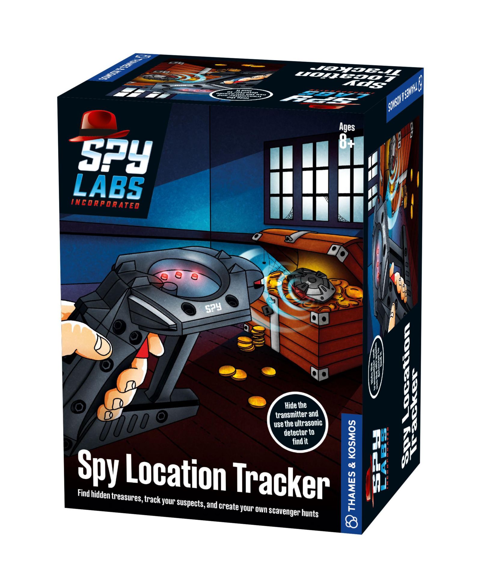 Thames & Kosmos Spy Location Tracker Light-up Kit, 2-Piece, Ages 8+