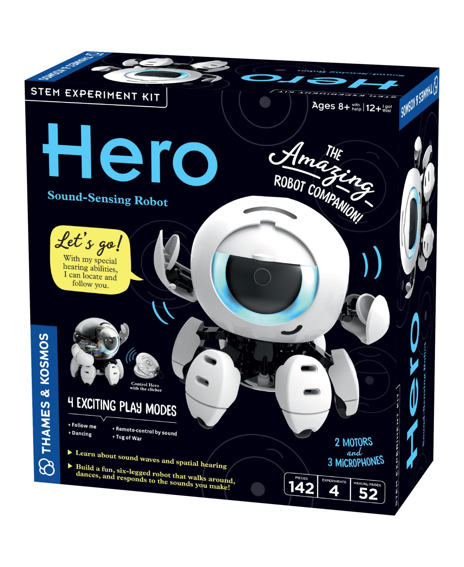 Thames & Kosmos Hero: Sound-Sensing Robot