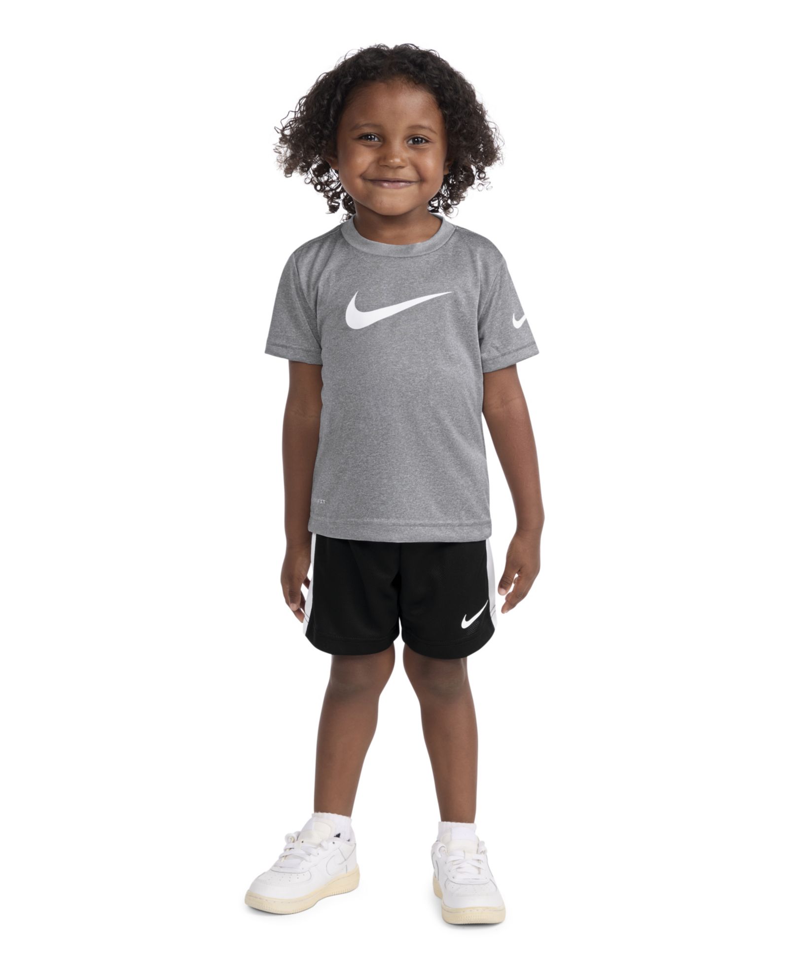 Nike Детский набор: футболка и шорты Dri-FIT Swoosh