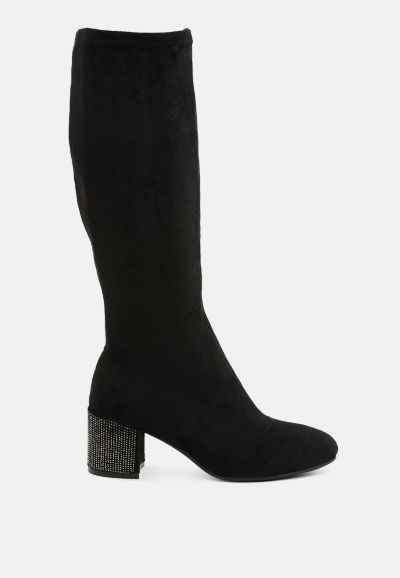 Rag and CO Womens Sinaloa Microfiber Knee High Boots