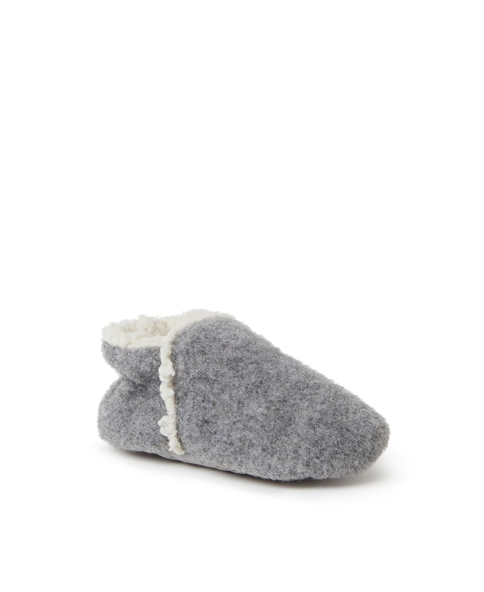 Dearfoams Baby Emerson Felted Closed Back Slipper