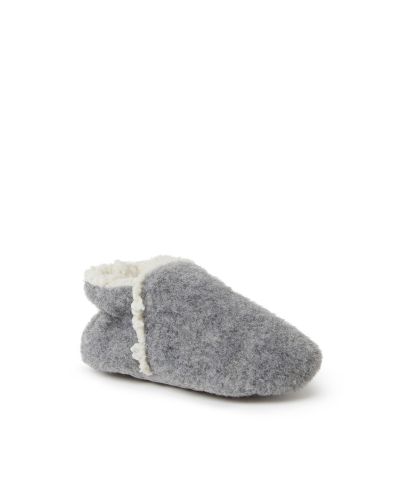 Dearfoams детские тапочки Emerson Felted Closed Back