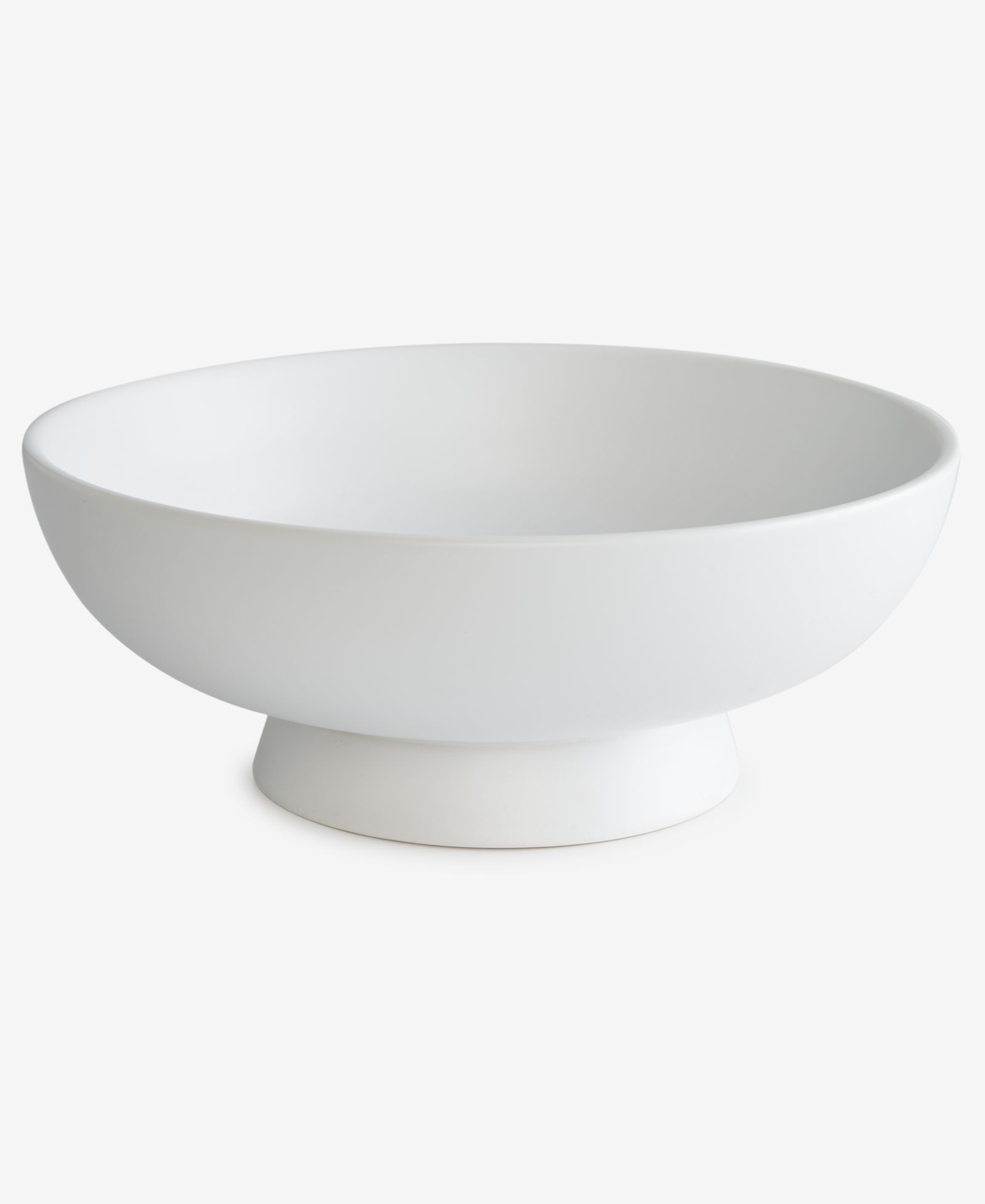 The Cellar Matte White Footed Bowl, Exclusively at Macy's