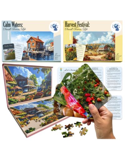 Пазлы для пожилых QUOKKA 3SET 100 Pieces Dementia