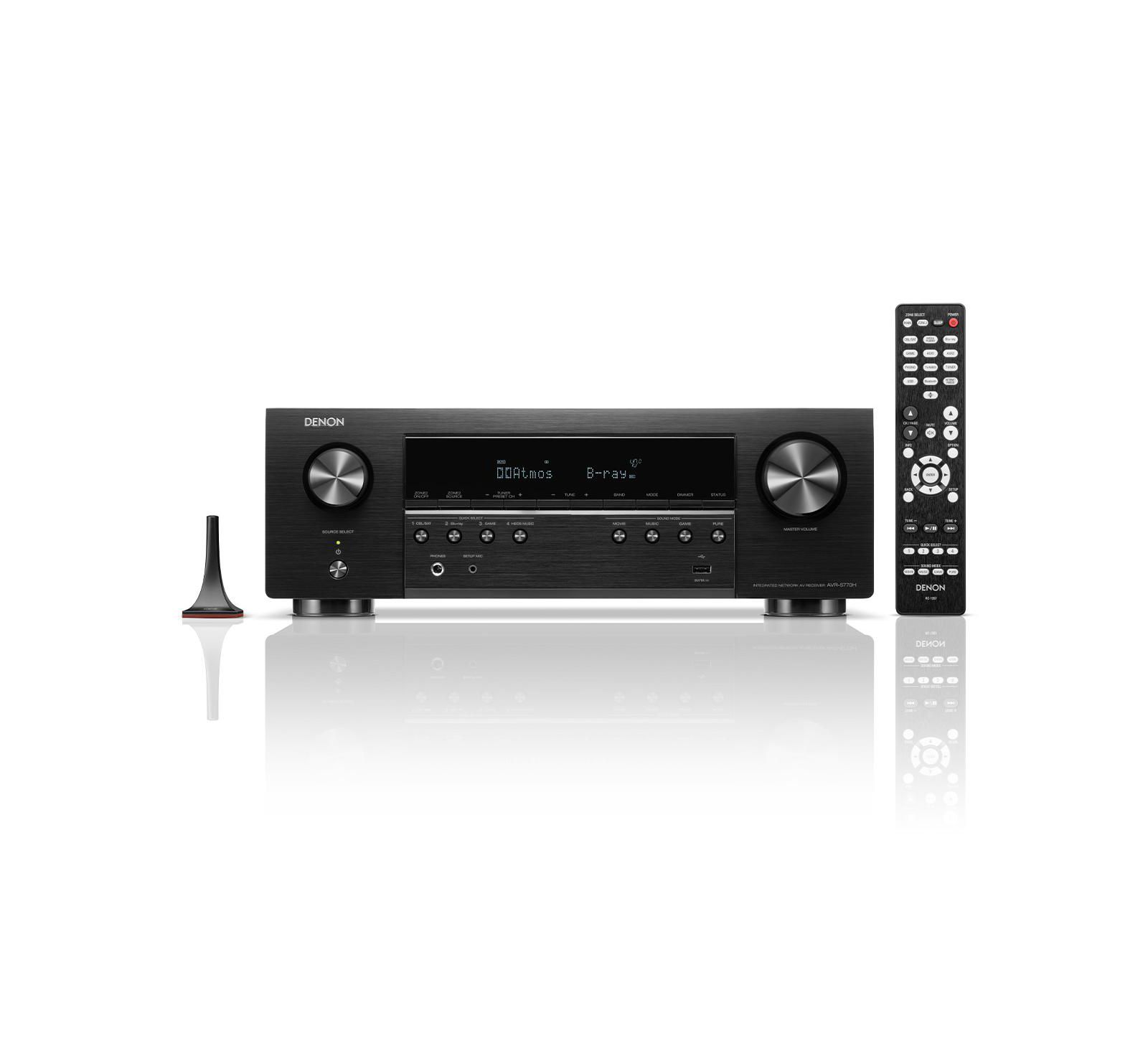 Ресивер Denon AVR-S770H 7.2 Channel 8K Home Theater с Dolby Atmos и HEOS