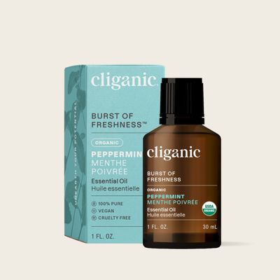 Cliganic органическое эфирное масло перечной мяты, 1 oz