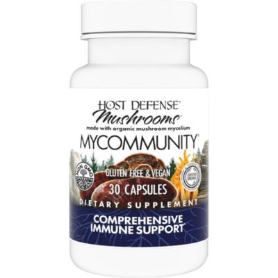 Host Defense MyCommunity капсулы грибная добавка для поддержки иммунитета 30 штук