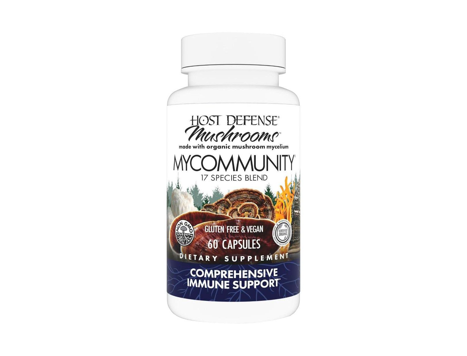 Пищевая добавка Host Defense MyCommunity Capsules 60 шт.