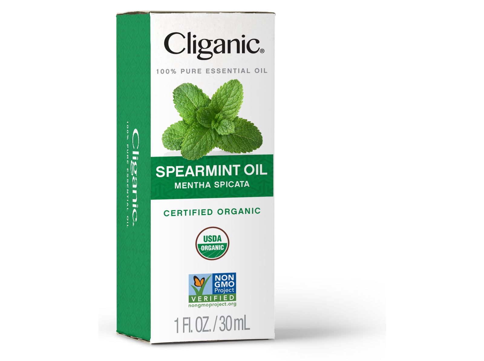 Масло мяты перечной Cliganic Organic, 1oz