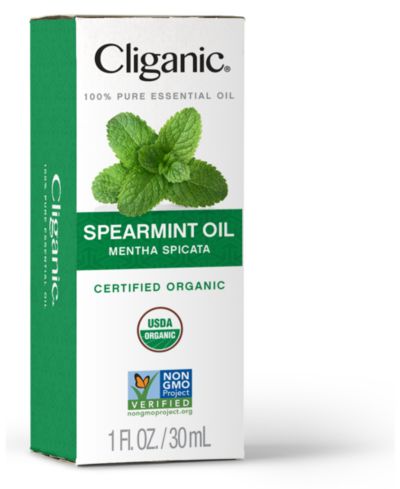 Cliganic Organic Spearmint Essential Oil - 1oz