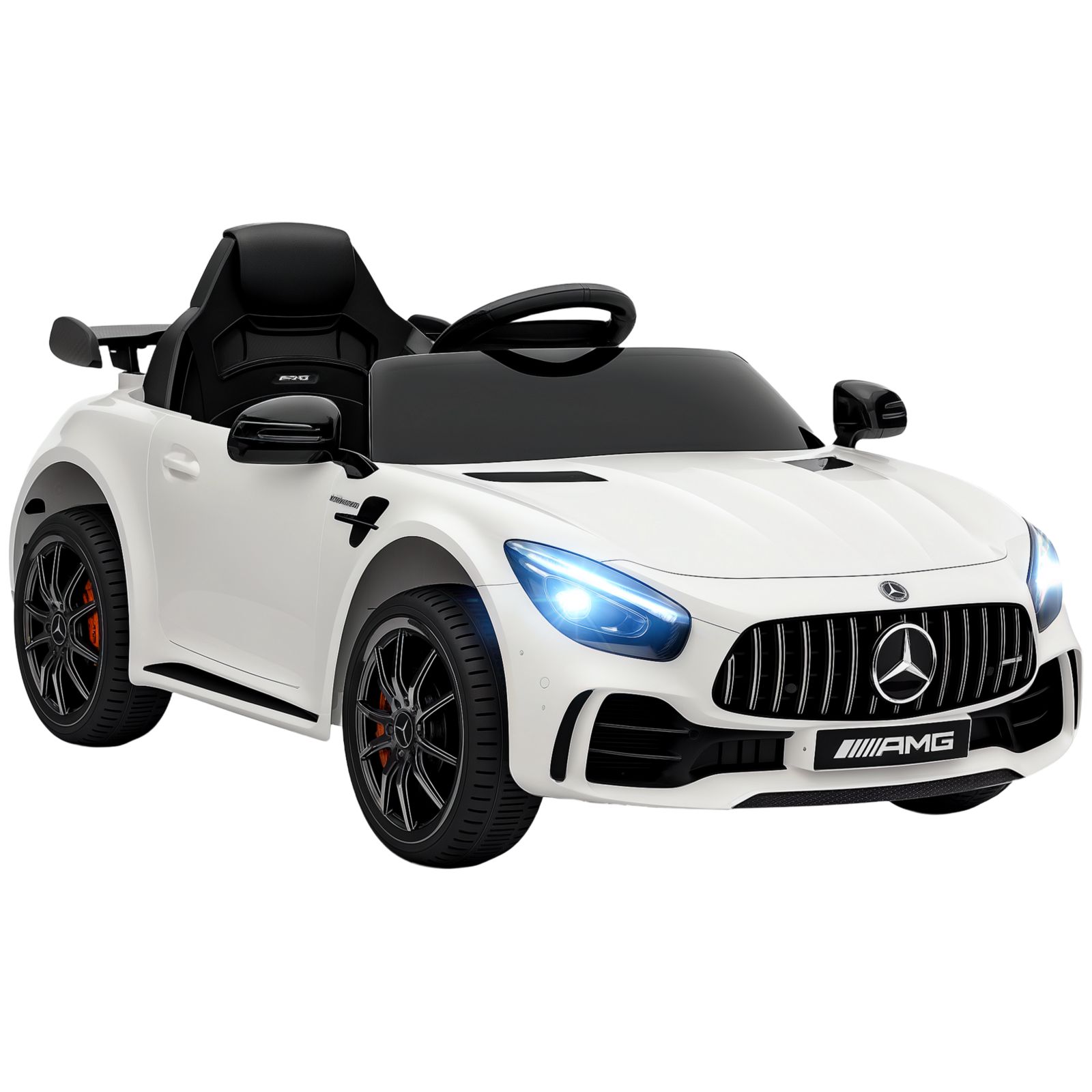 Детская машина Qaba Mercedes-Benz AMG GTR с пультом управления, 12V