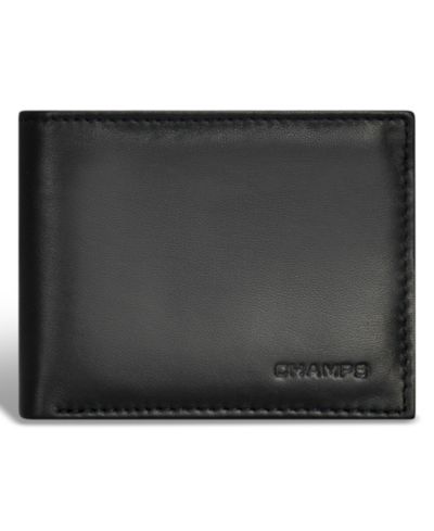 CHAMPS Men's Classic Collection Leather Bi-Fold Wallet