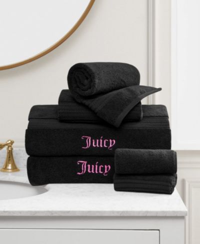 Набор из 6 банных полотенец Juicy Couture Alyssa Cotton