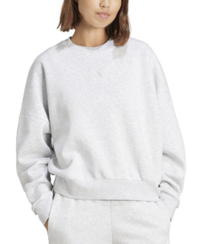adidas Женский свитшот Essentials Crewneck с маленьким логотипом