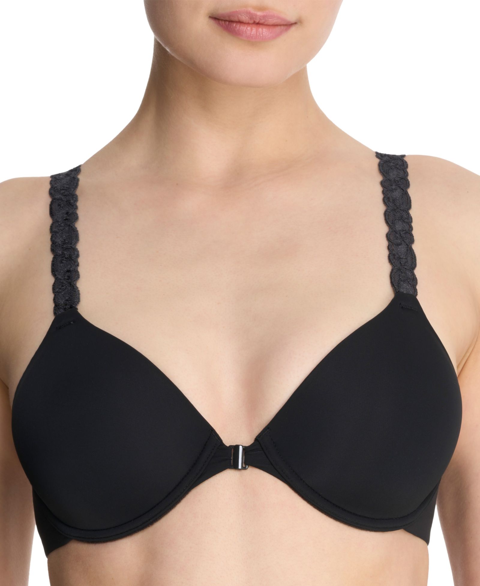 Бюстгальтер Natori Women's Pure Luxe Convertible Front-Close Contour Underwire 738080