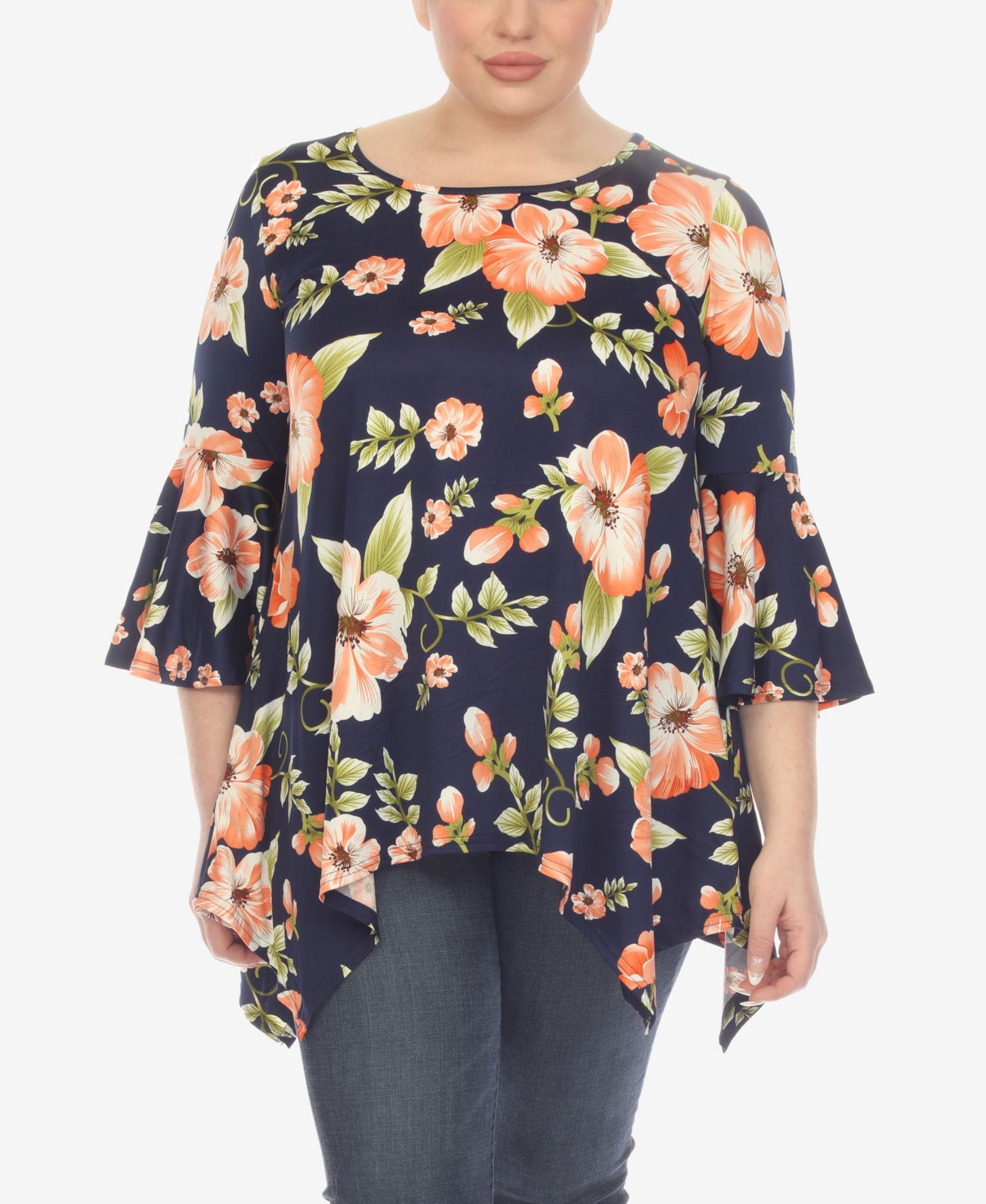 Тюник White Mark Plus Size Blanche