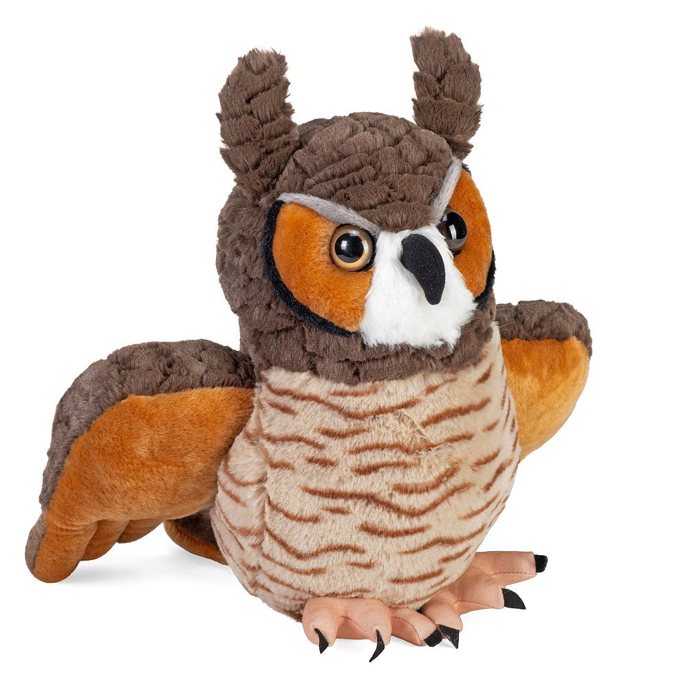 Плюшевая игрушка Wild Republic Great Horned Owl Cuddlekins 12 Inches