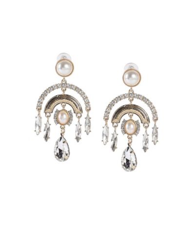 SOHI Women's The Lustre Drop Earrings