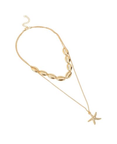 SOHI Women's The Bahamas Multi-Layer Necklace