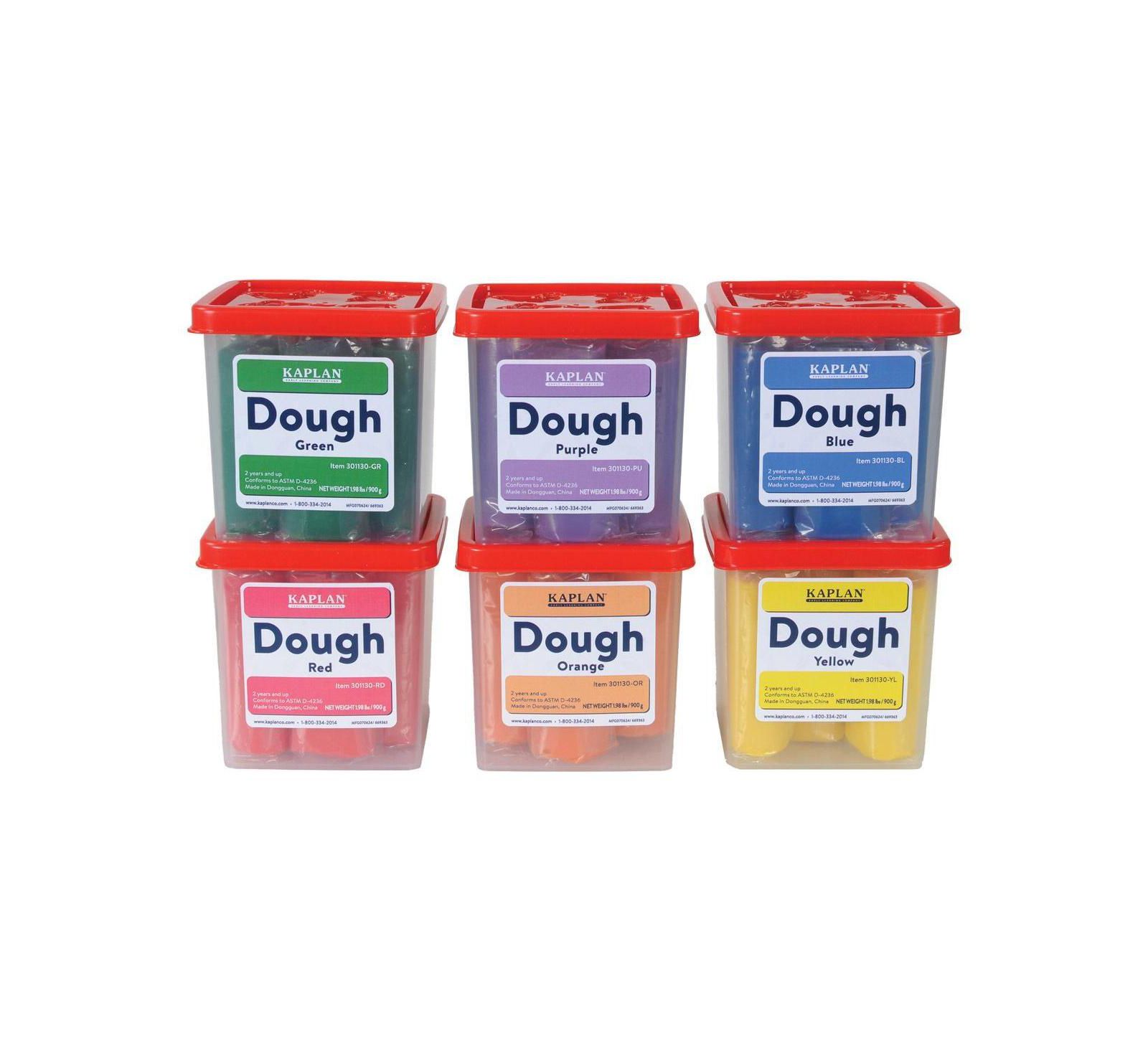 Набор пластилина Kaplan Early Learning Kaplan Dough Classic Colors - 1.98 lb