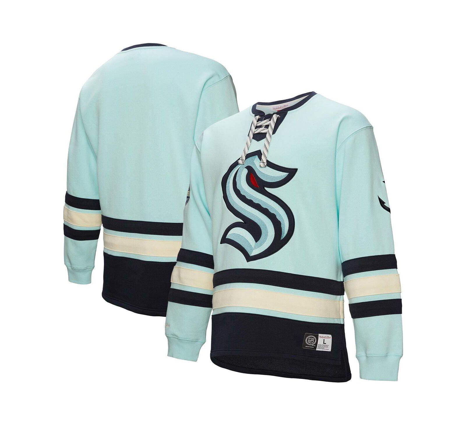 Mitchell & Ness Мужской свитшот Seattle Kraken Heritage