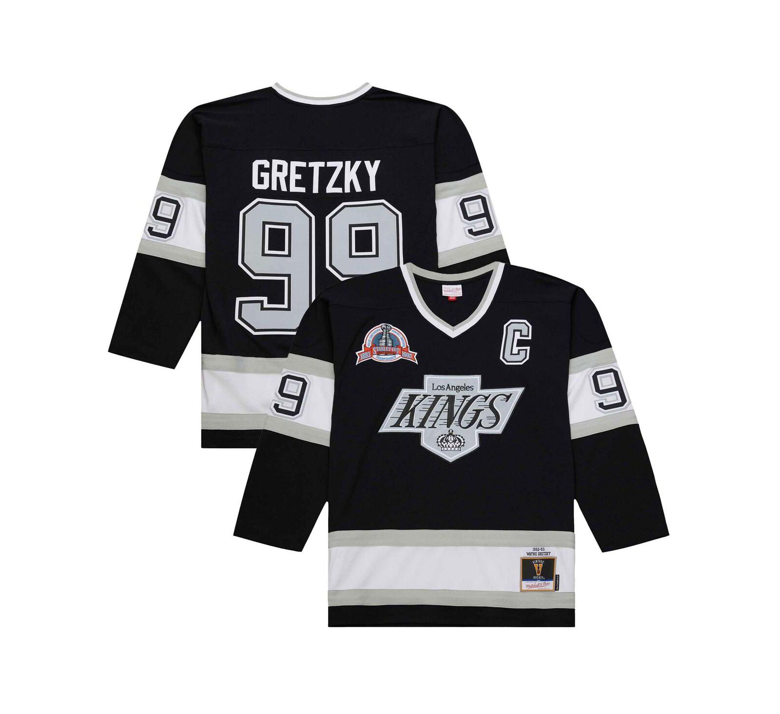 Мужская джерси Mitchell & Ness Wayne Gretzky Los Angeles Kings