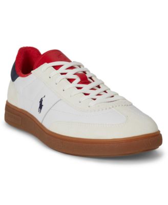 Мужские кожано-замшевые кроссовки Polo Ralph Lauren Bedford