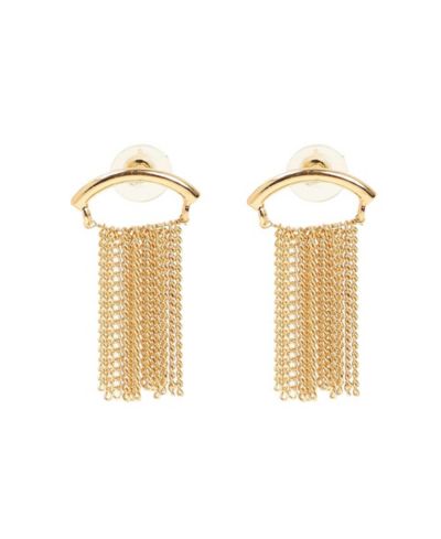 SOHI Women's The Hanging Chain Bar Drop Earrings