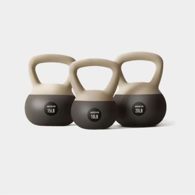 WeGym Soft Kettlebell 3pc Set - 10, 15, & 20 lbs