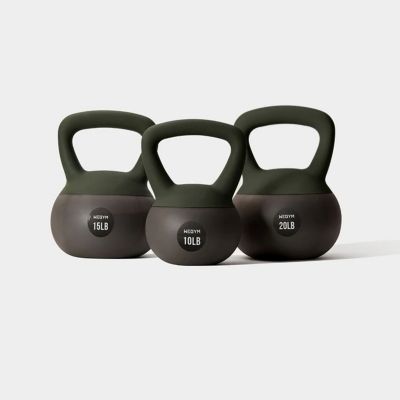 WeGym Soft Kettlebell 3pc Set - 10, 15, & 20 lbs