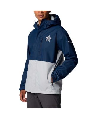 Мужская куртка Columbia Dallas Cowboys Field Bound Omni-Shield Full Zip, Navy/Silver