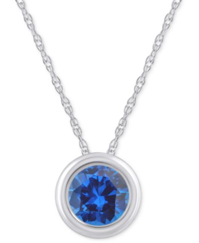Sapphire/White Gold