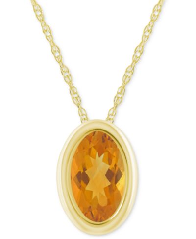 Citrine / Yellow Gold