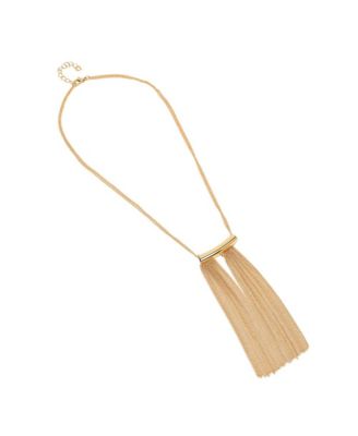 SOHI Women's The Hanging Chain Bar Lariat Necklace