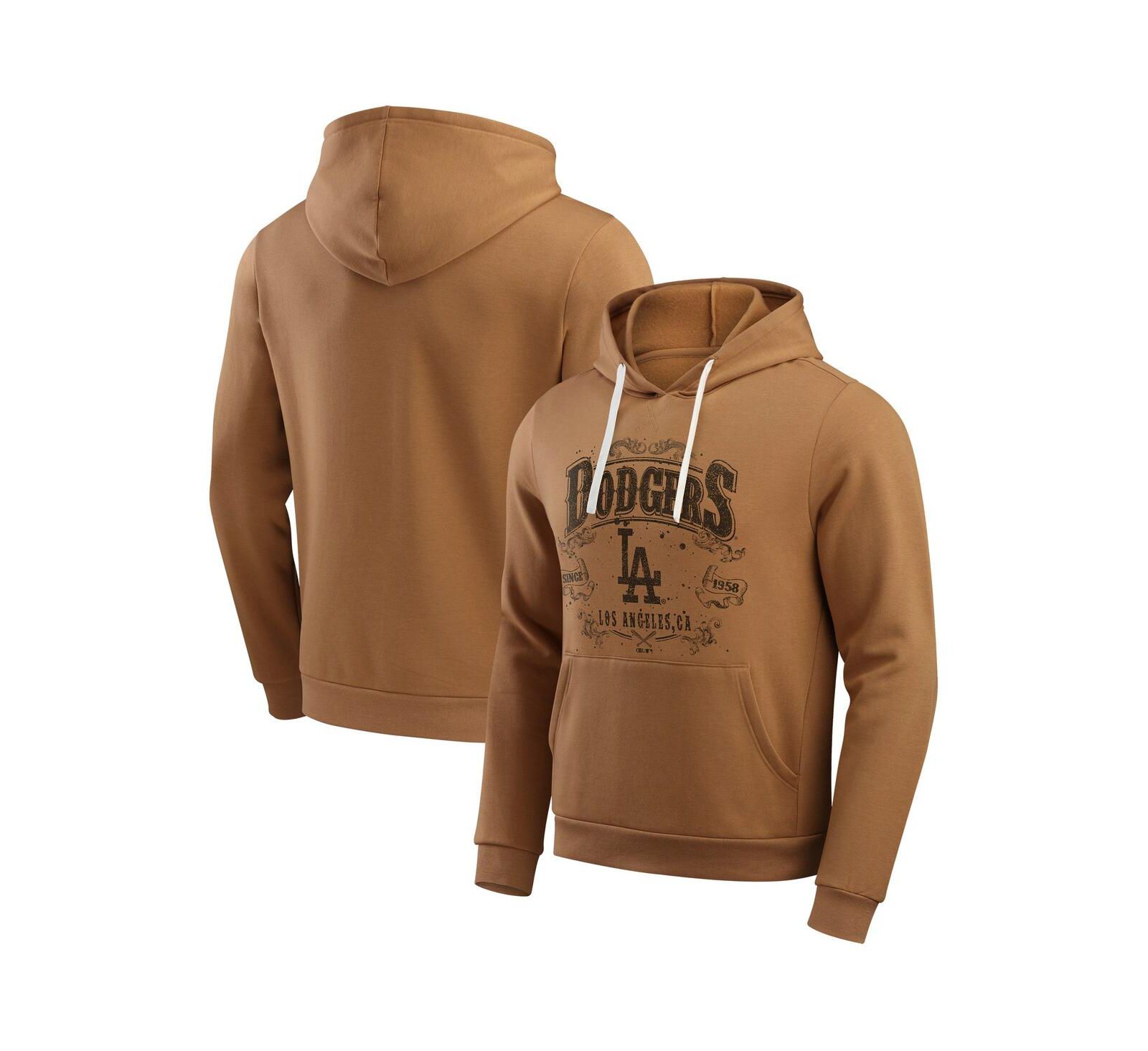 Fanatics Мужская толстовка Los Angeles Dodgers Camp Fleece Pullover