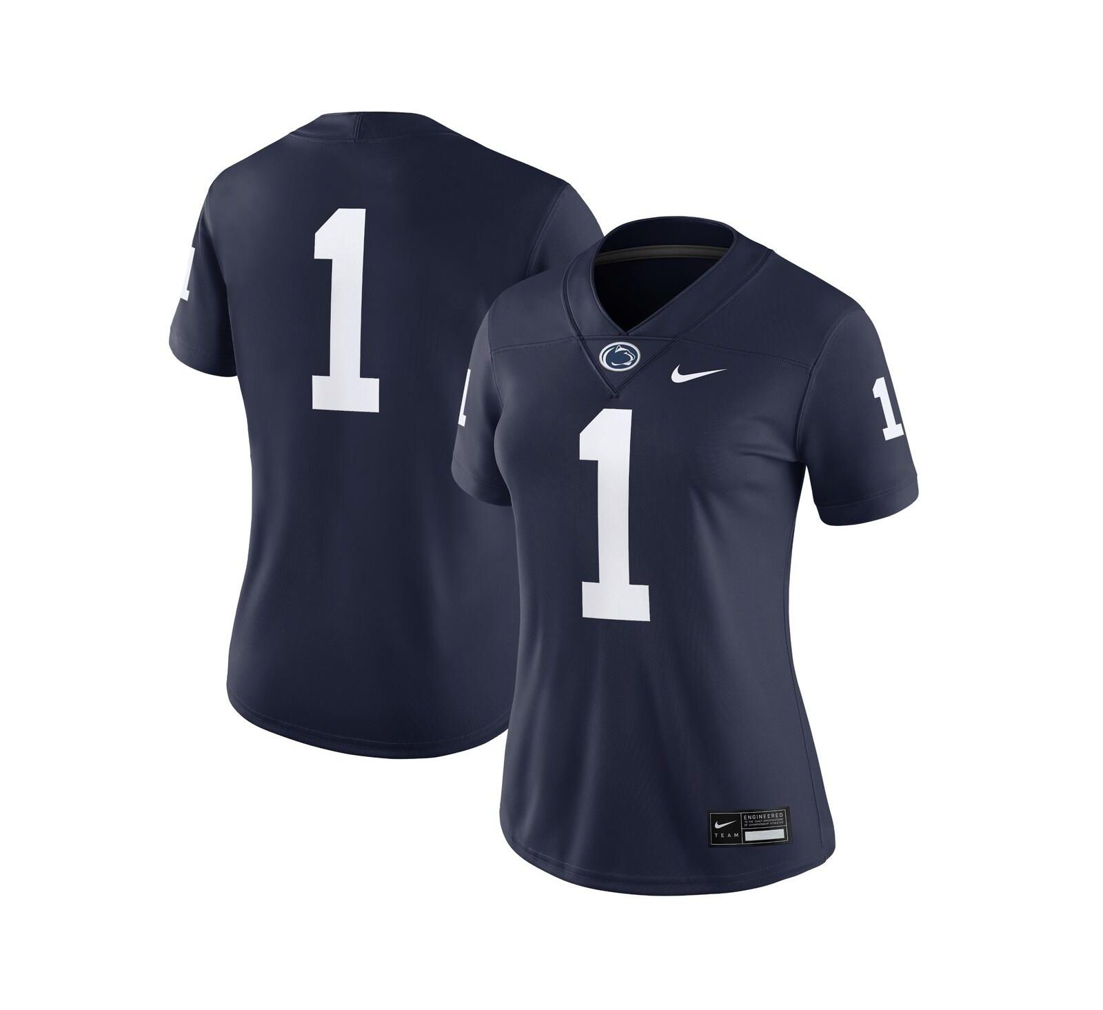 Nike Women's 1 Navy Penn State Nittany Lions Game Jersey