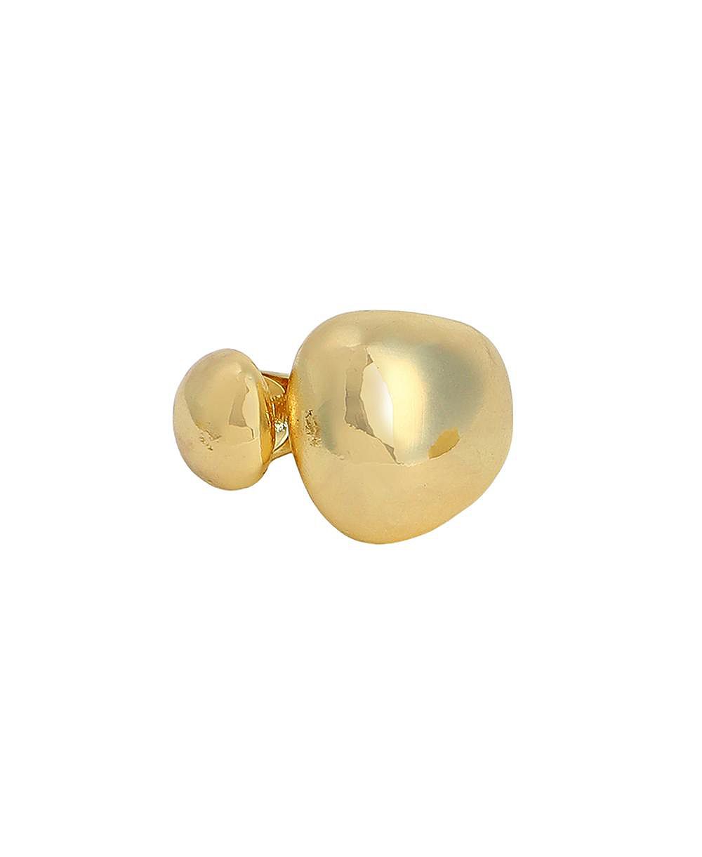 Женское кольцо SOHI The Semi-Chunky Finger Ring