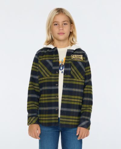 Рубашка-куртка SCOTCH & SODA Big Boys Yarndye Hooded