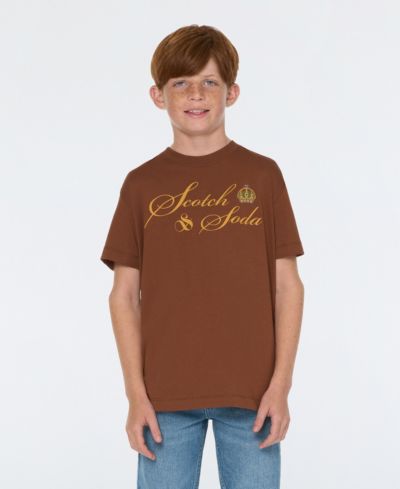 Детская футболка SCOTCH & SODA Big Boys Short Sleeve Graphic