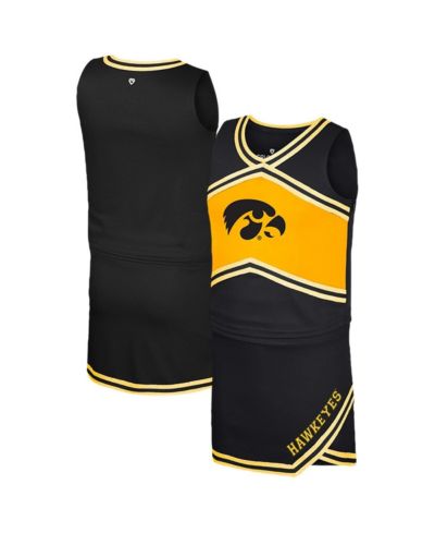 Colosseum Детский комплект из топа и юбки Black Iowa Hawkeyes