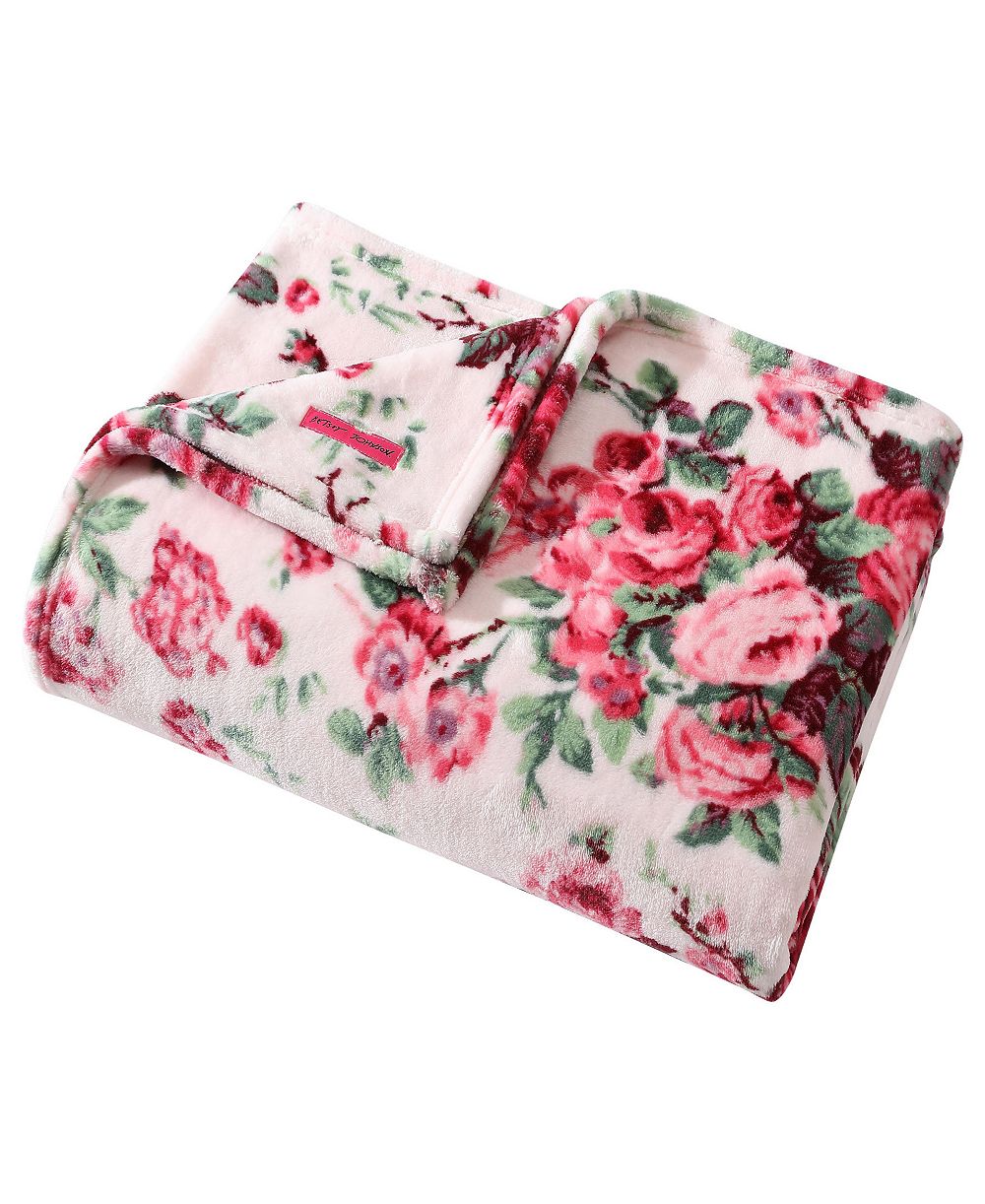 Betsey Johnson Ultra Soft Plush Fleece Blanket, Full/Queen