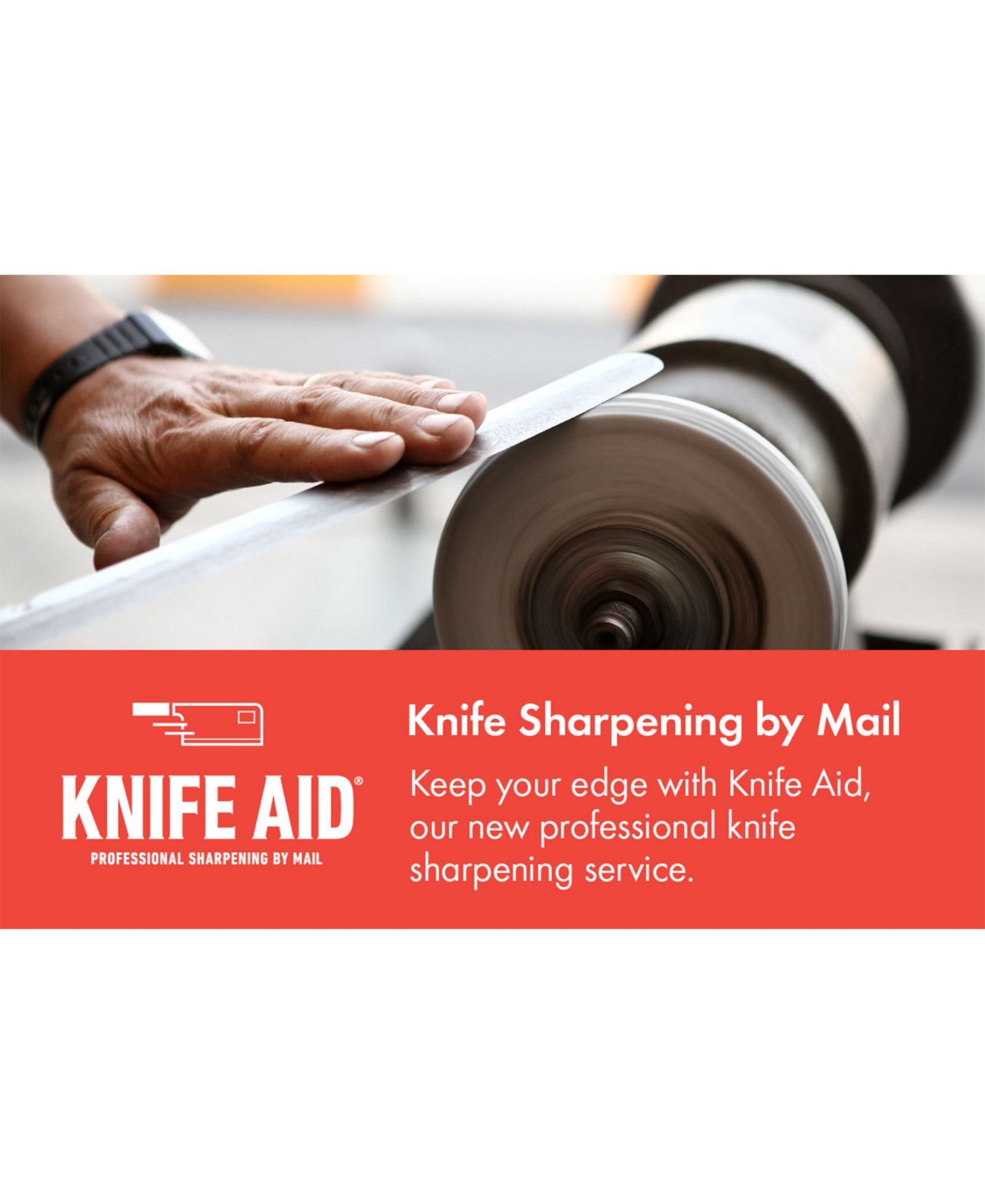 Knife Aid Sharpening Service